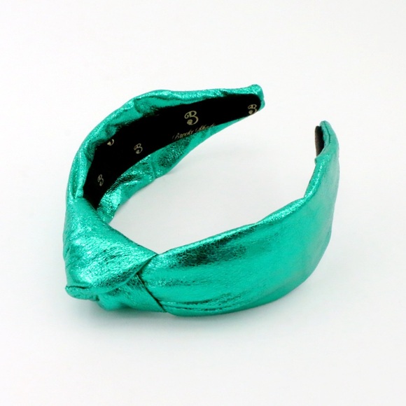 Brooke Shade Accessories - 136. The Brooke Shade Metallic Christmas Green Low Knot